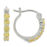 Sterling Silver Semi Mount Earrings Setting Round RD 3x3mm - Syzjewelry